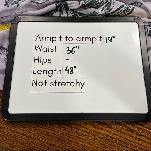 A New Day Floral turtle neck a-line Maxi Dress with long sleeves size XS - Picture 9 of 12